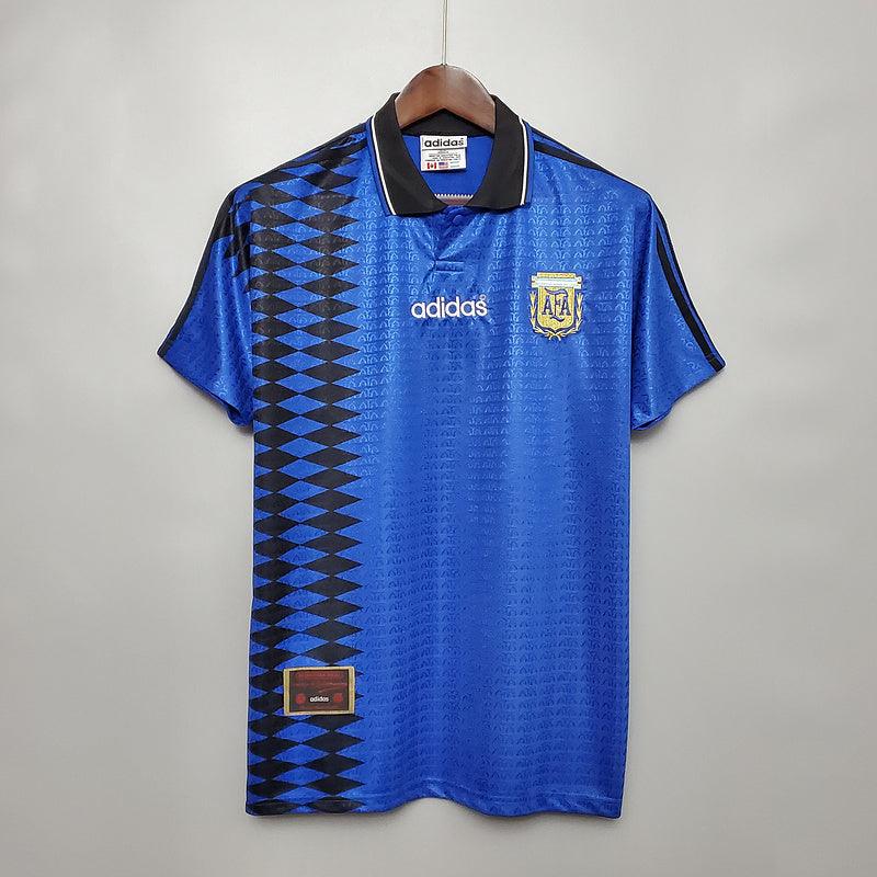Argentina Retrô Away 1994 Masculino Adidas - Azul