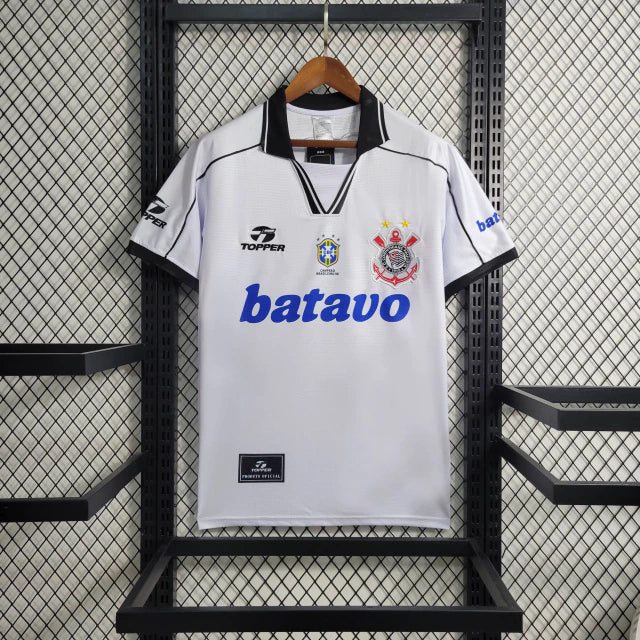 Corinthians Retrô Home 1999 Masculino Topper - Branca