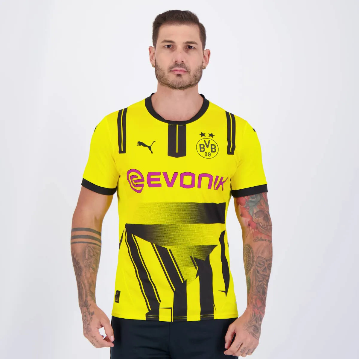 Borussia Dortmund Home Champions 24/25 Puma - Amarela