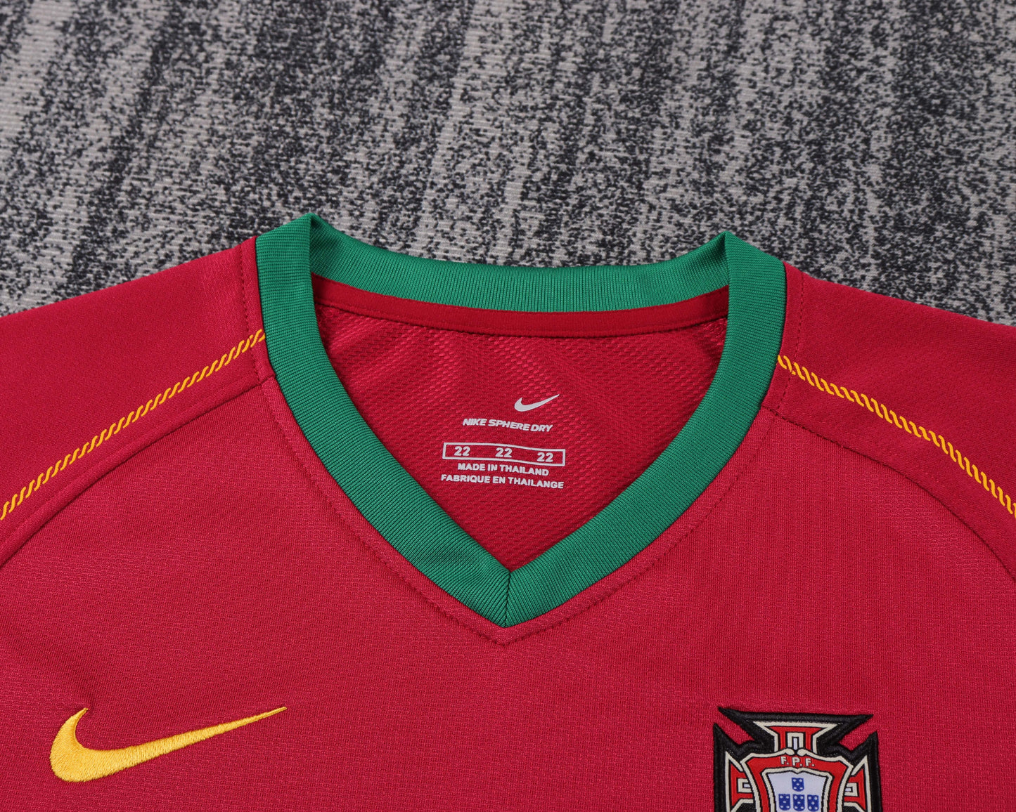 Kit Infantil Portugal Home Retrô 2006 - Vermelho