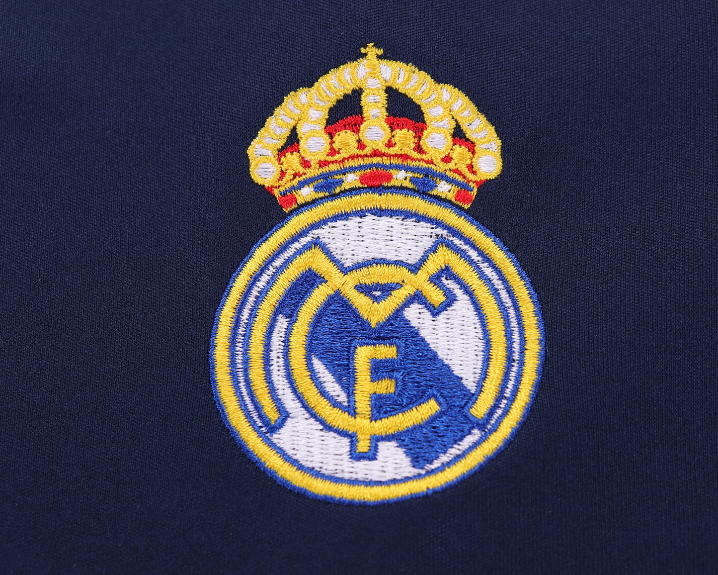 Kit Infantil Real Madrid Away Retrô 05/06 - Azul Escuro