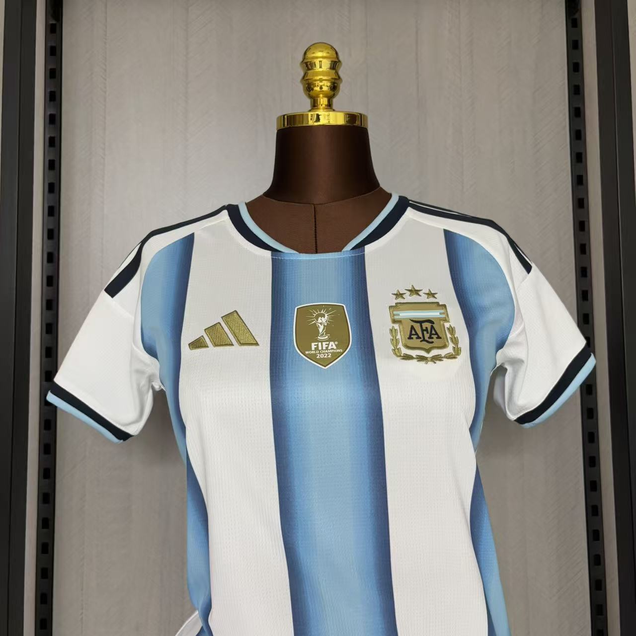 Argentina Home 26/27 Feminino Torcedor Adidas - Branca e Azul
