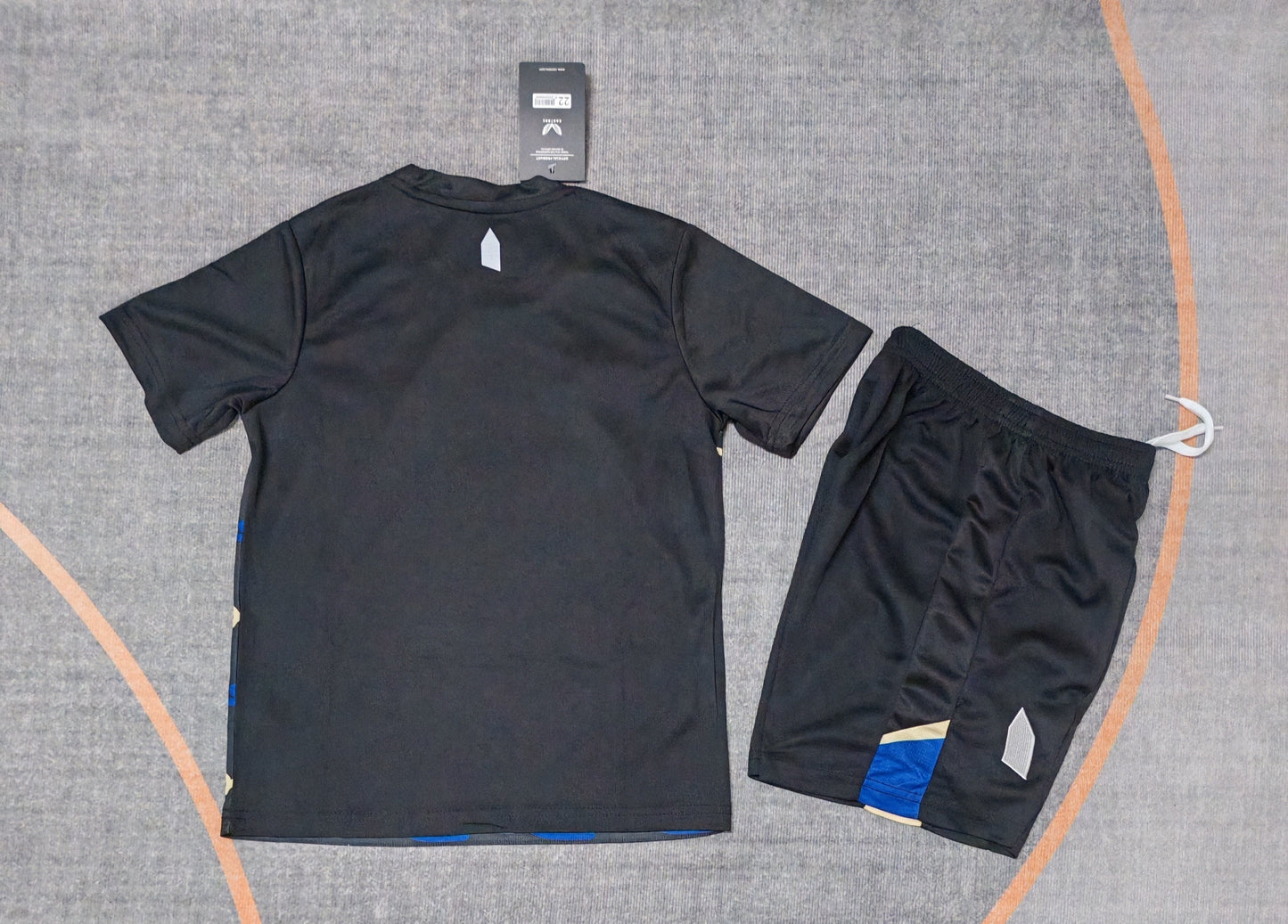 Kit Infantil Everton Away 25/26 - Preto