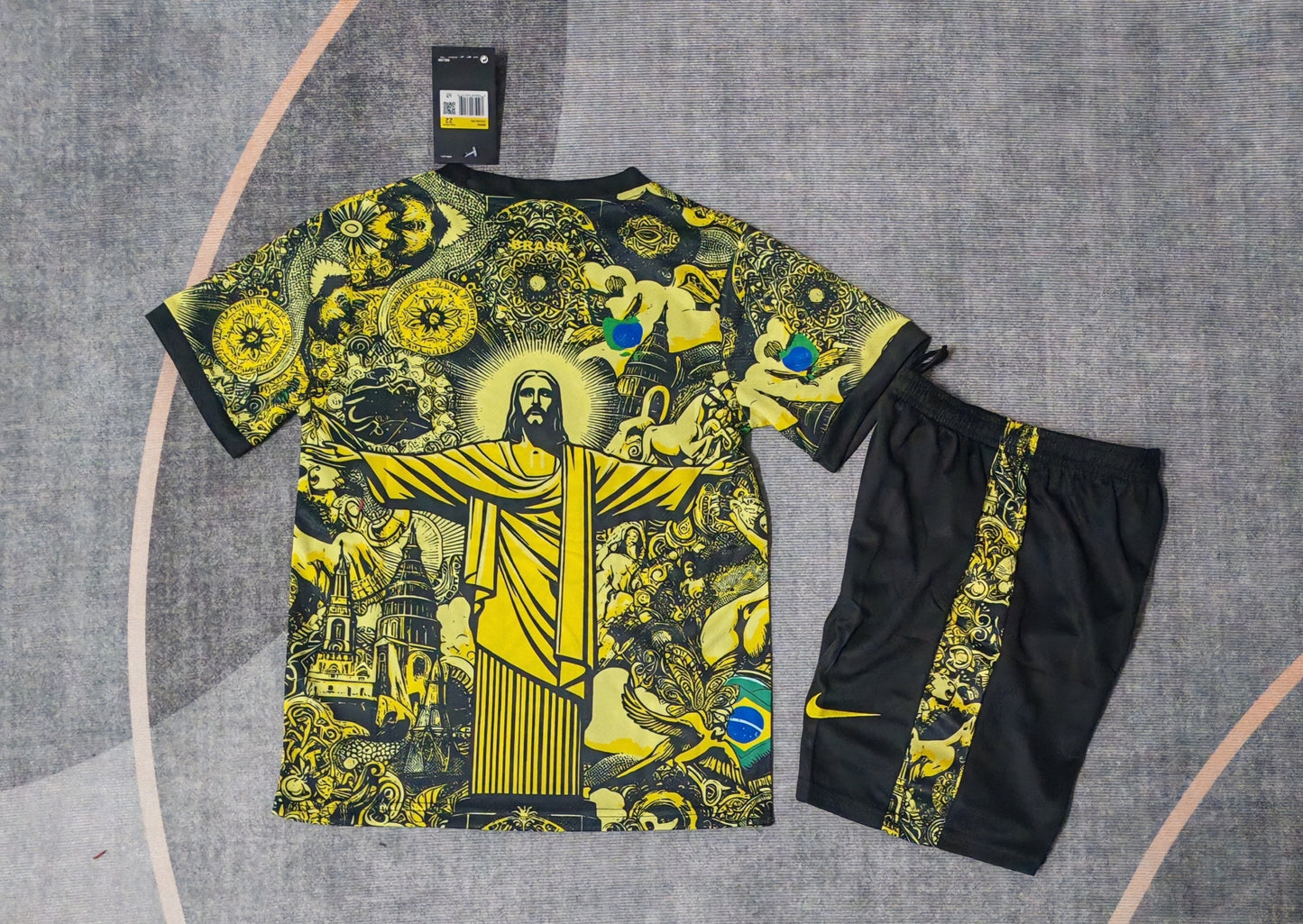 Kit Infantil Brasil Edição Especial 24/25 Feminino - Amarelo