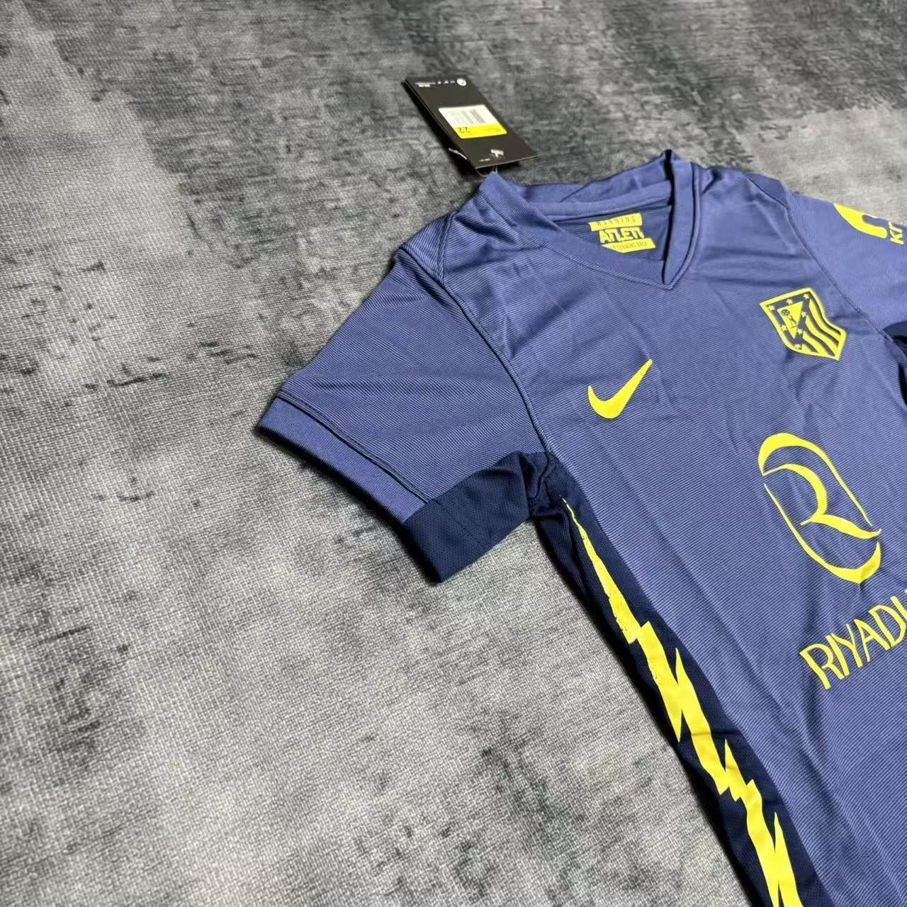 Kit Infantil Atlético de Madrid Away 25/26 - Azul Escuro