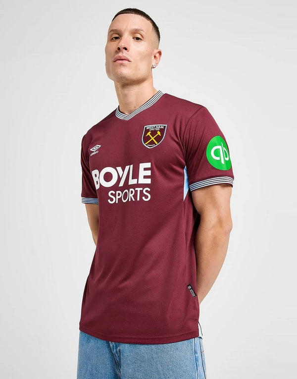 West Ham Home 25/26 Torcedor Umbro - Vinho