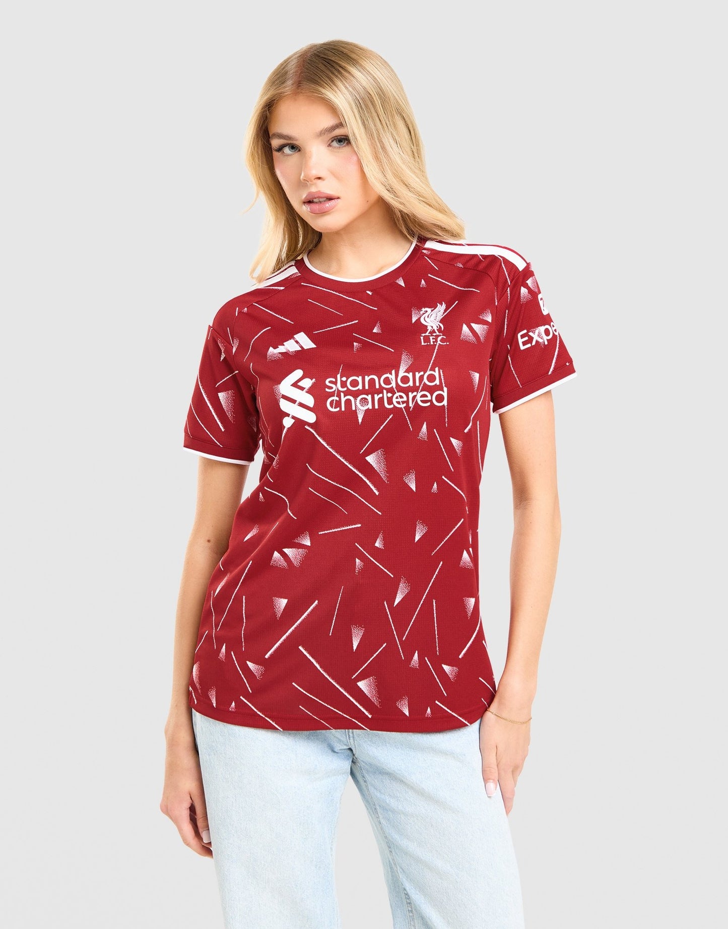 Liverpool Home 26/27 Feminina Adidas - Vermelho