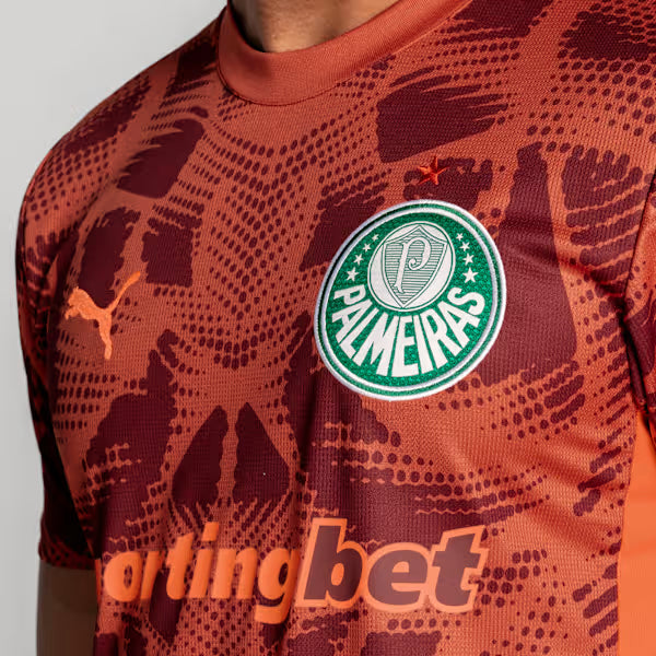 Palmeiras Goleiro 26/27 Masculino Torcedor Puma - Vinho