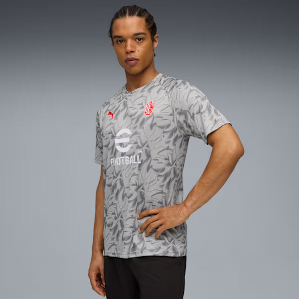 Milan Pré Jogo 25/26 Torcedor Puma - Cinza