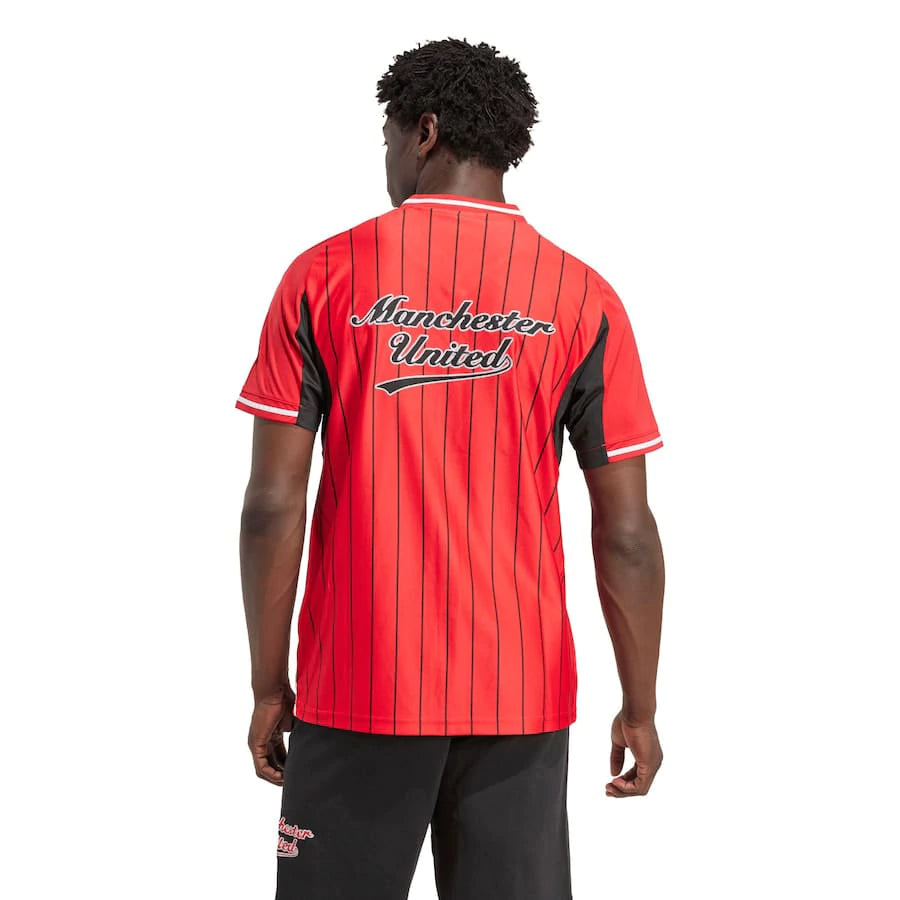 Manchester United Baseball 25/26 Torcedor Adidas - Vermelho