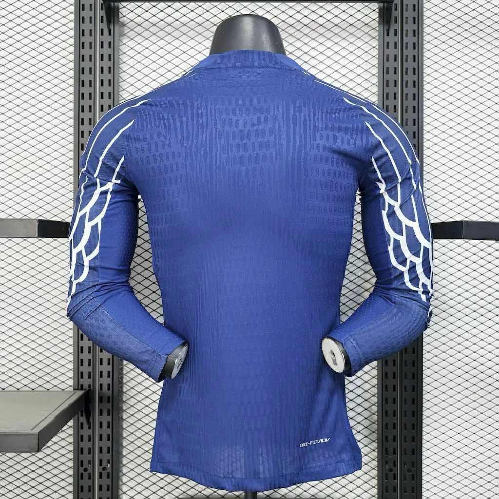 PSG Fourth 24/25 Manga Longa Jogador Nike - Azul