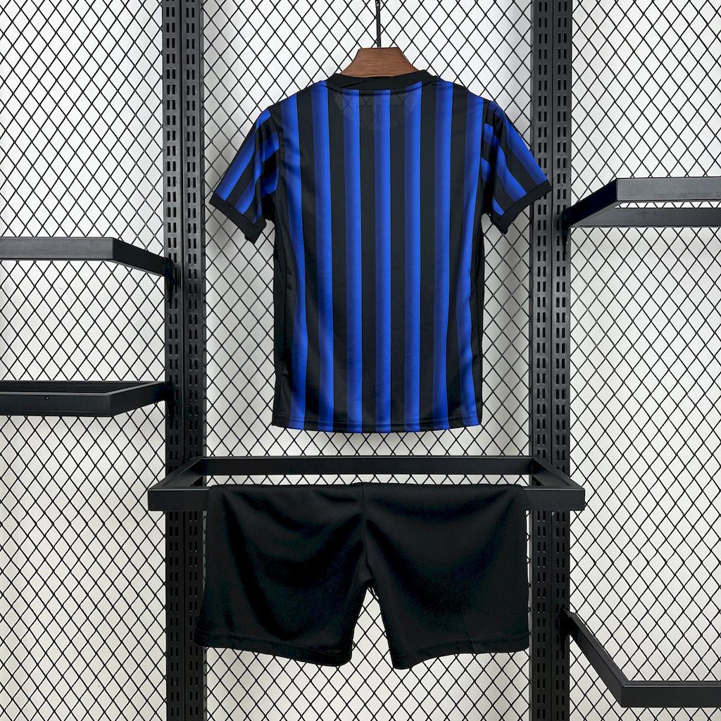 Kit Infantil Inter de Milão Home 25/26 - Azul e Preto