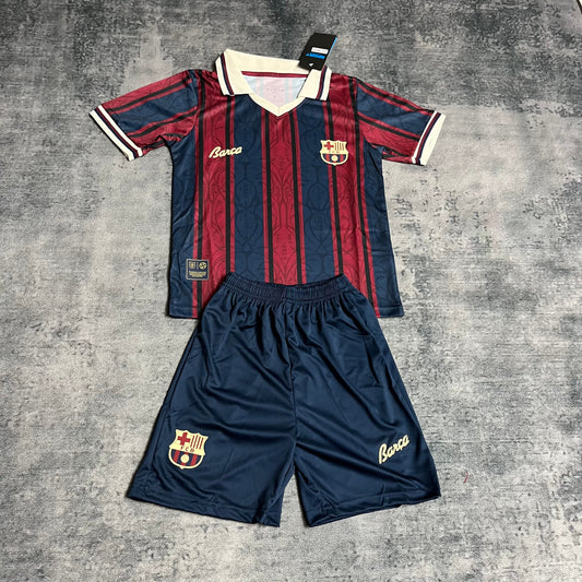 Kit Infantil Barcelona Edição Especial 25/26 - Grená