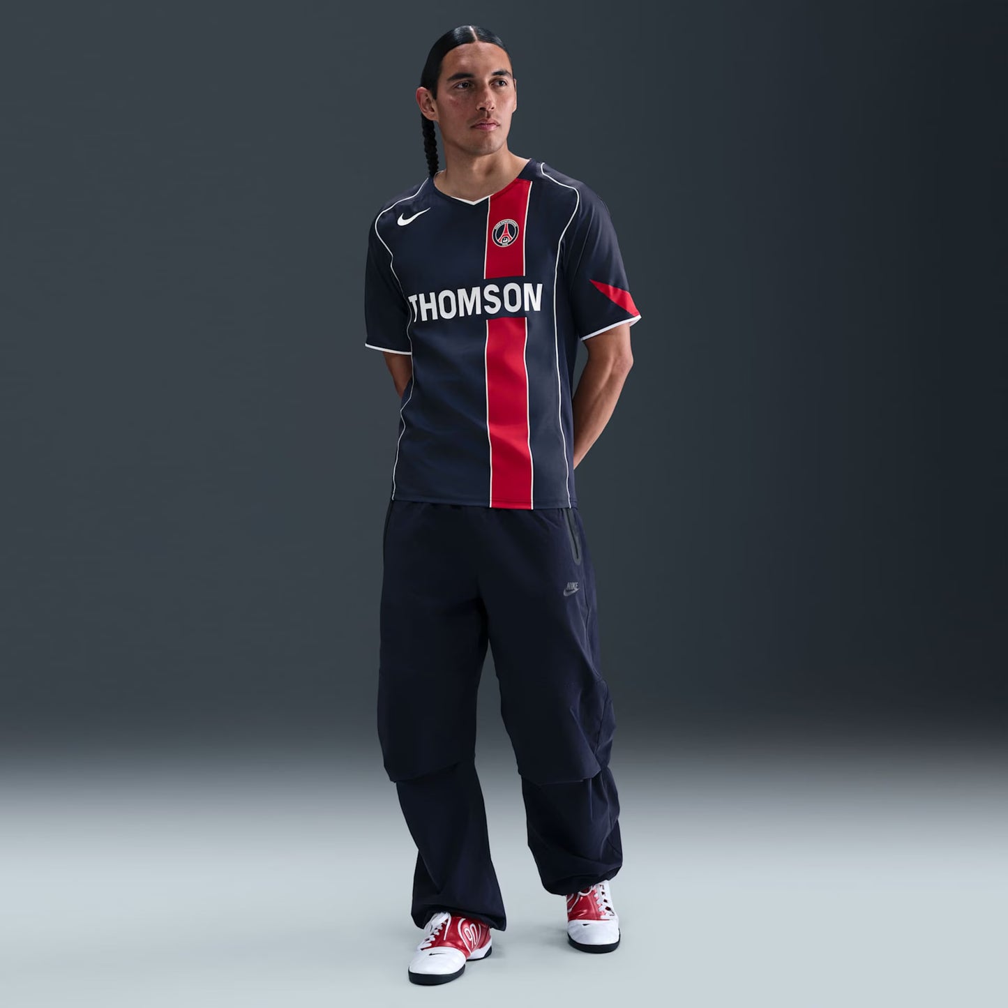 PSG Edição Especial Anos 90 26/27 Nike - Azul Escuro