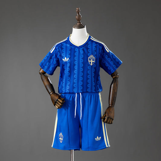 Kit Infantil Suécia Away 26/27 - Azul
