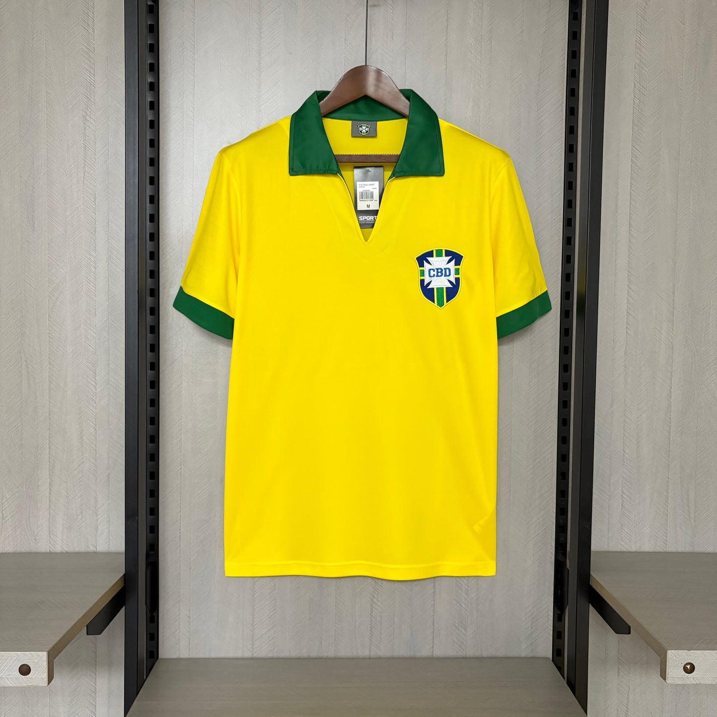 Brasil Home 1958 Retrô - Amarela