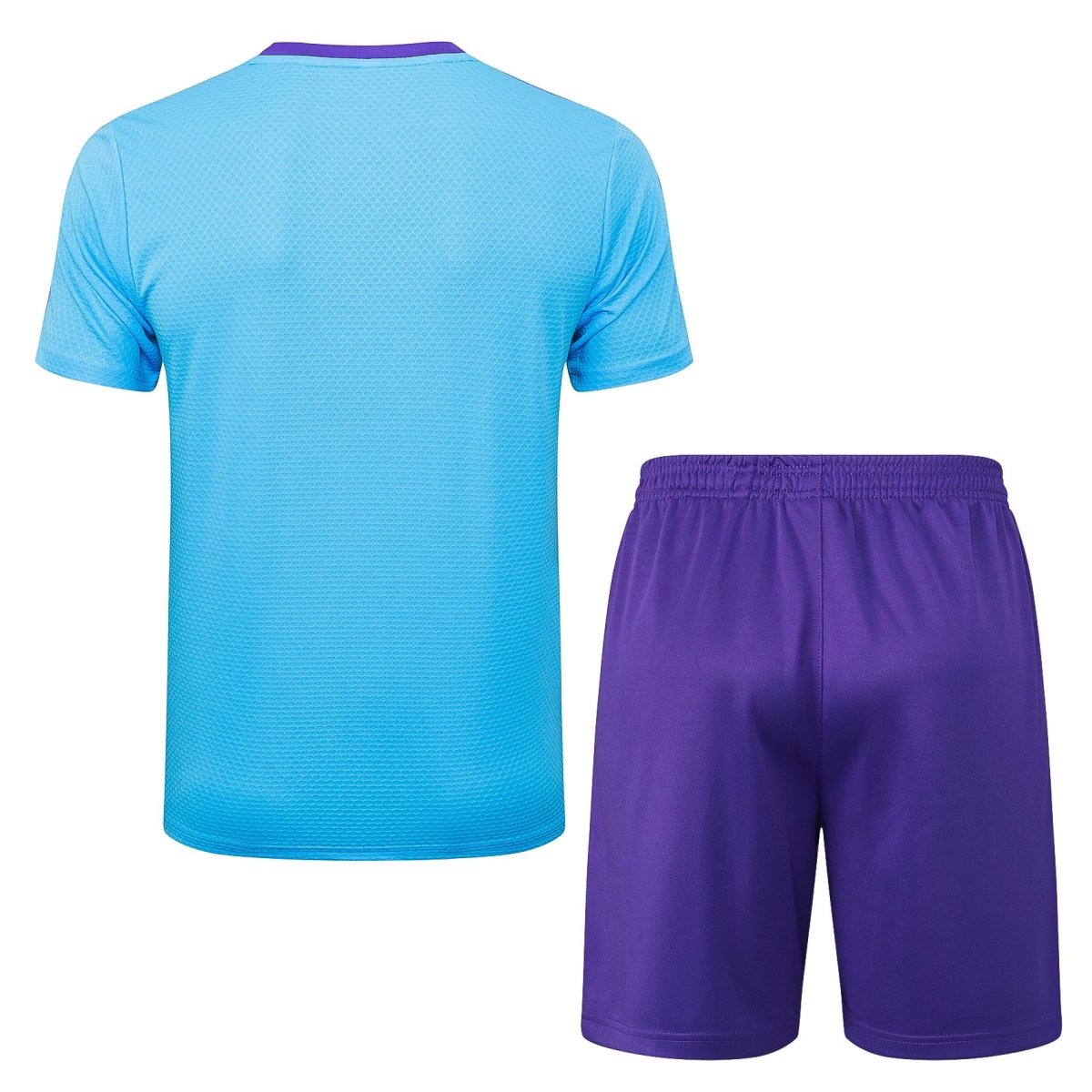 Kit de Treino Adulto Real Madrid 2025/26 Short e Camisa - Azul