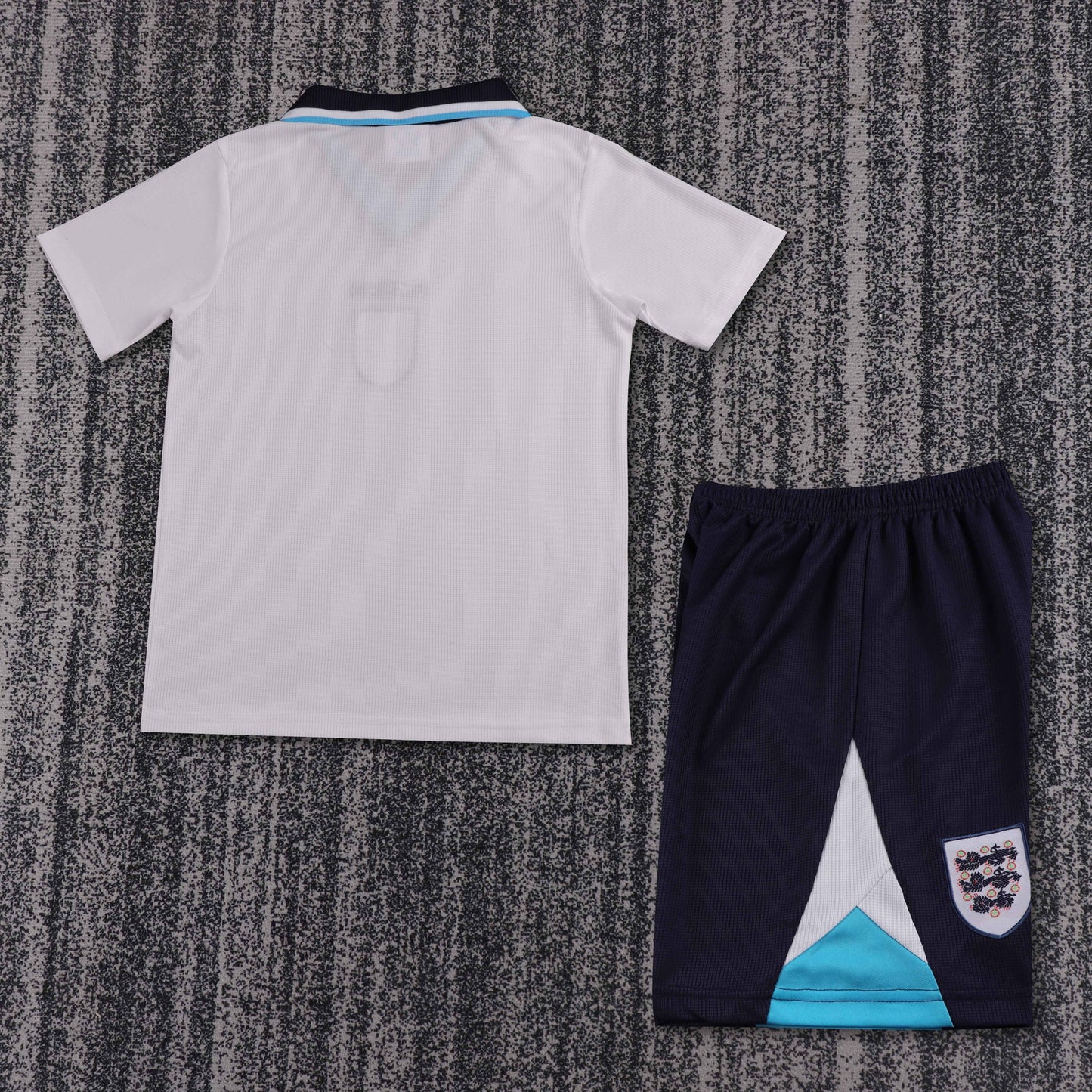 Kit Infantil Inglaterra Home Retro 1996 - Branca