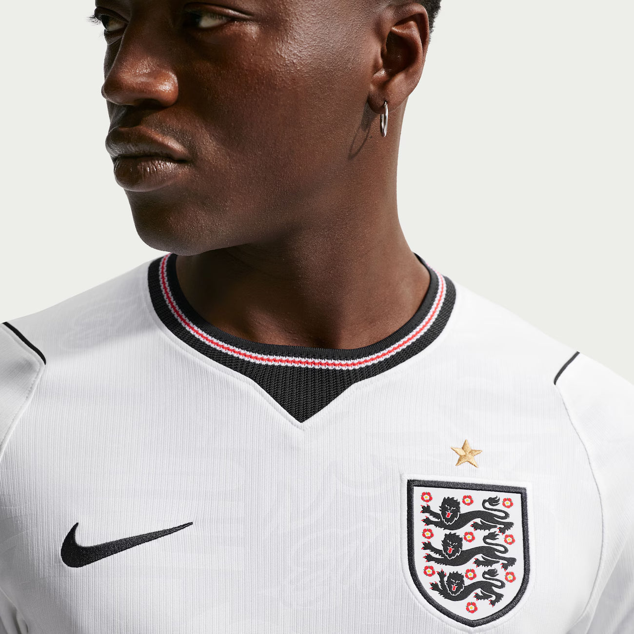 Inglaterra Home 26/27 Torcedor Masculino Nike - Branca