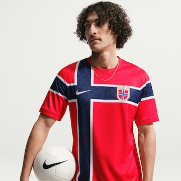 Noruega Home 26/27 Masculino Jogador Nike - Vermelha