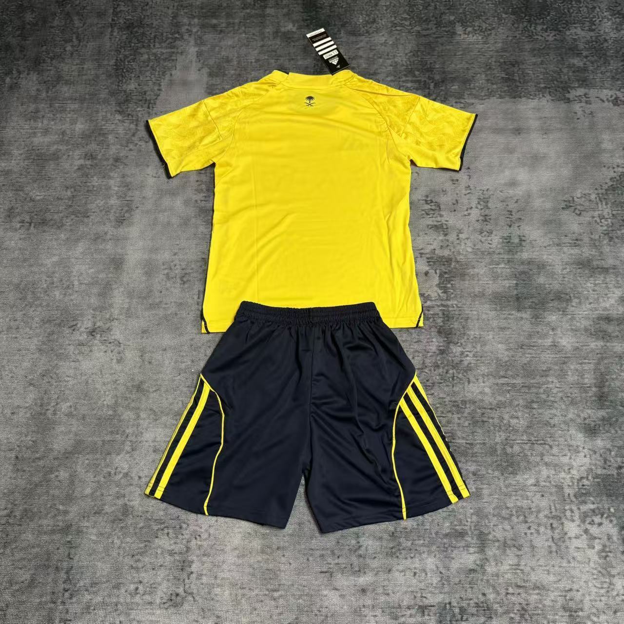 Kit Infantil Al Nassr Home 25/26  - Amarelo