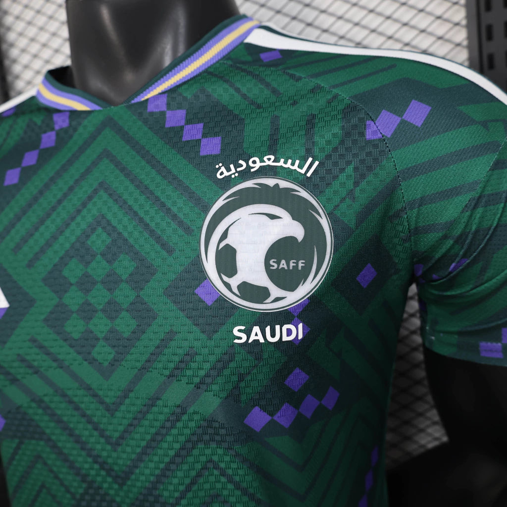 Arábia Saudita Home 26/27 Masculino Jogador Adidas - Verde