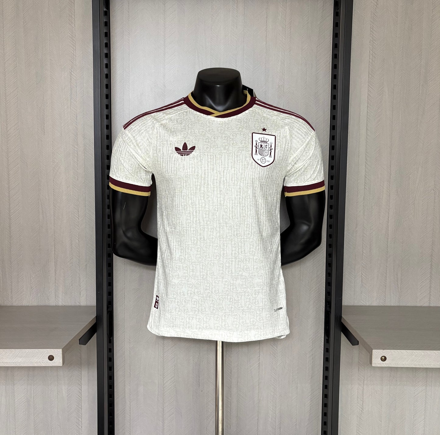 Espanha Away 26/27 Masculino Adidas Jogador - Branca