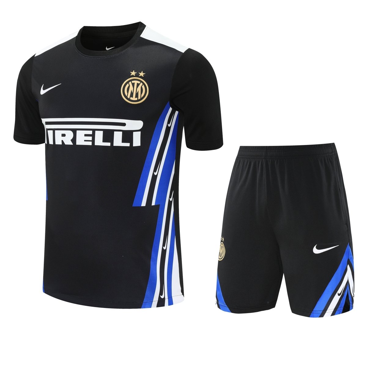 Kit de Treino Adulto Inter de Milao 25/26 Shorts e Camisa - Preto