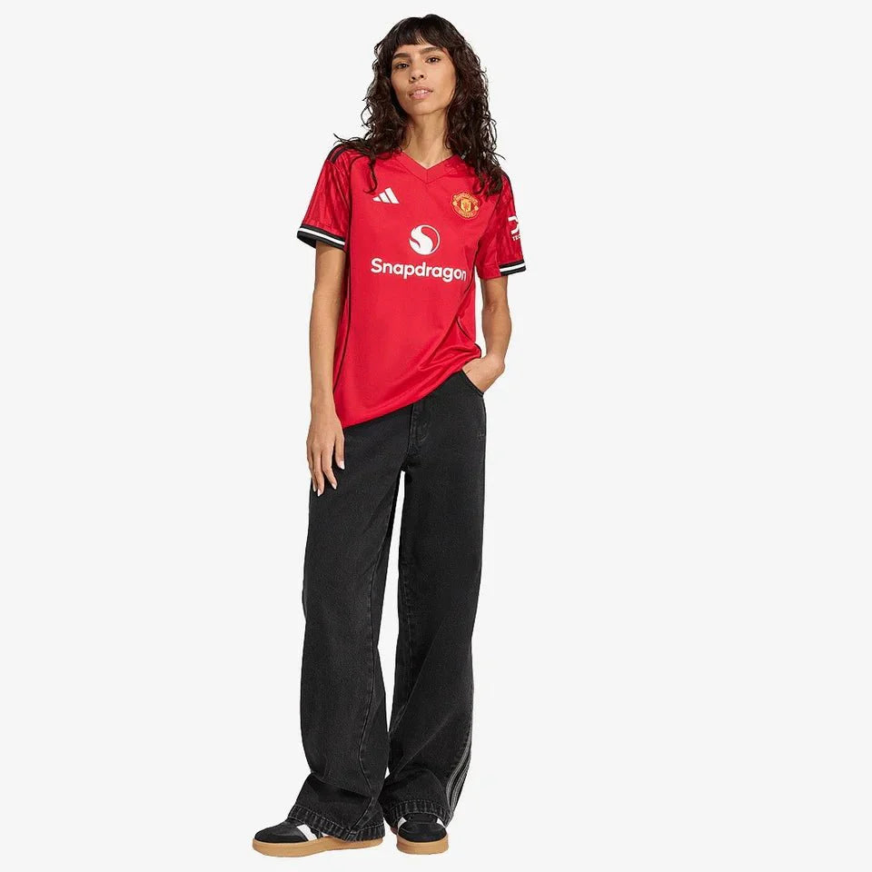 Manchester United 25/26 Feminina Adidas - Vermelho