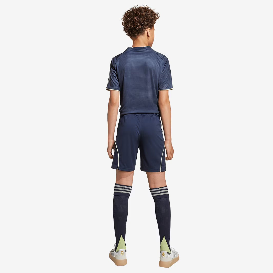 Kit Infantil Real Madrid Away 25/26 - Azul Escuro