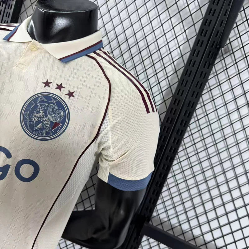 Ajax Third 25/26 Jogador Adidas - Bege