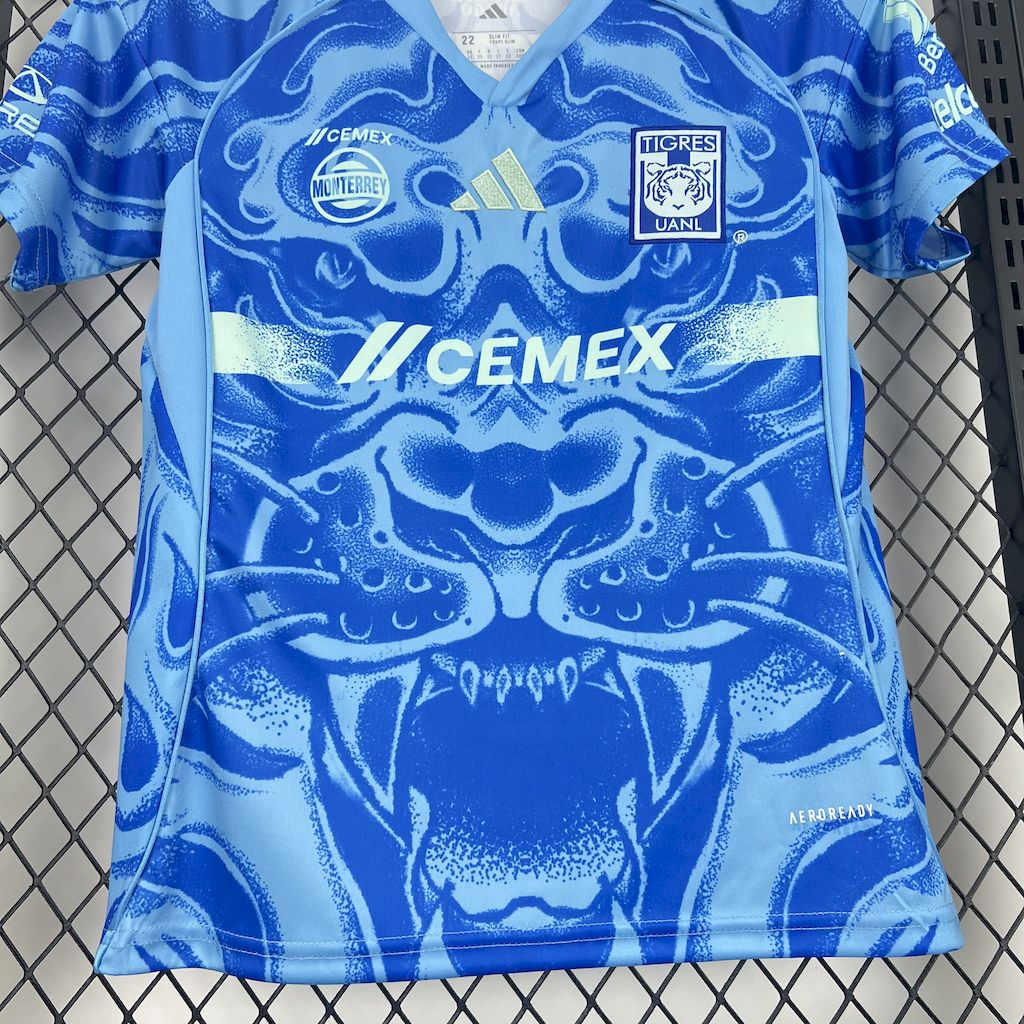Kit Infantil Tigres Away 25/26 - Azul