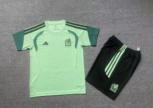 Kit Infantil México Treino 26/27 - Verde