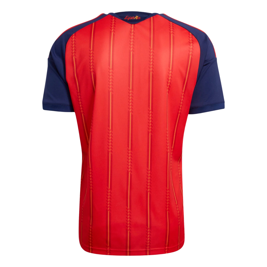 Espanha Home 26/27 Masculino Adidas Torcedor - Vermelho
