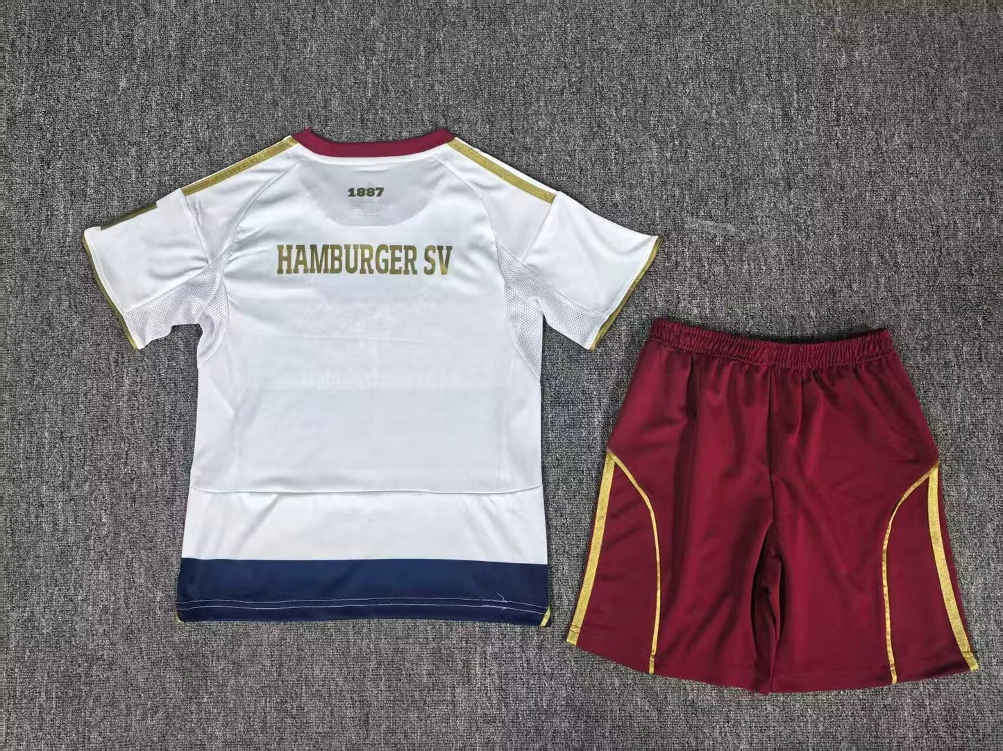 Kit Infantil Hamburgo Home 25/26 - Branco e Azul