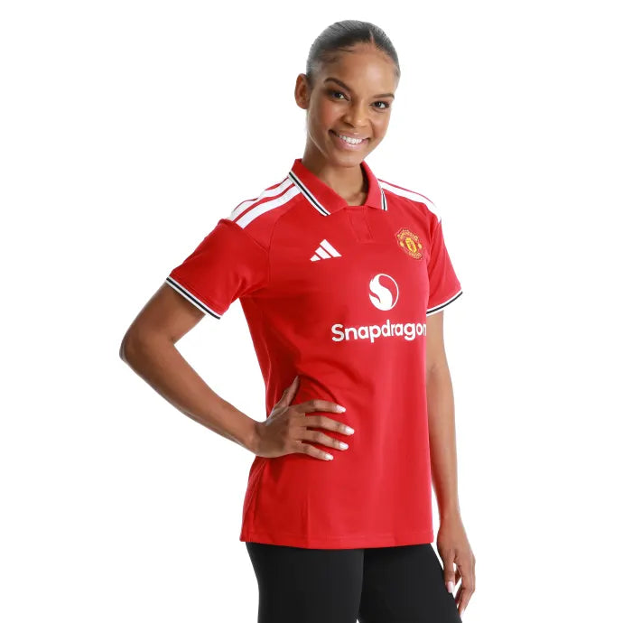 Manchester United 25/27 Feminina Adidas - Vermelho