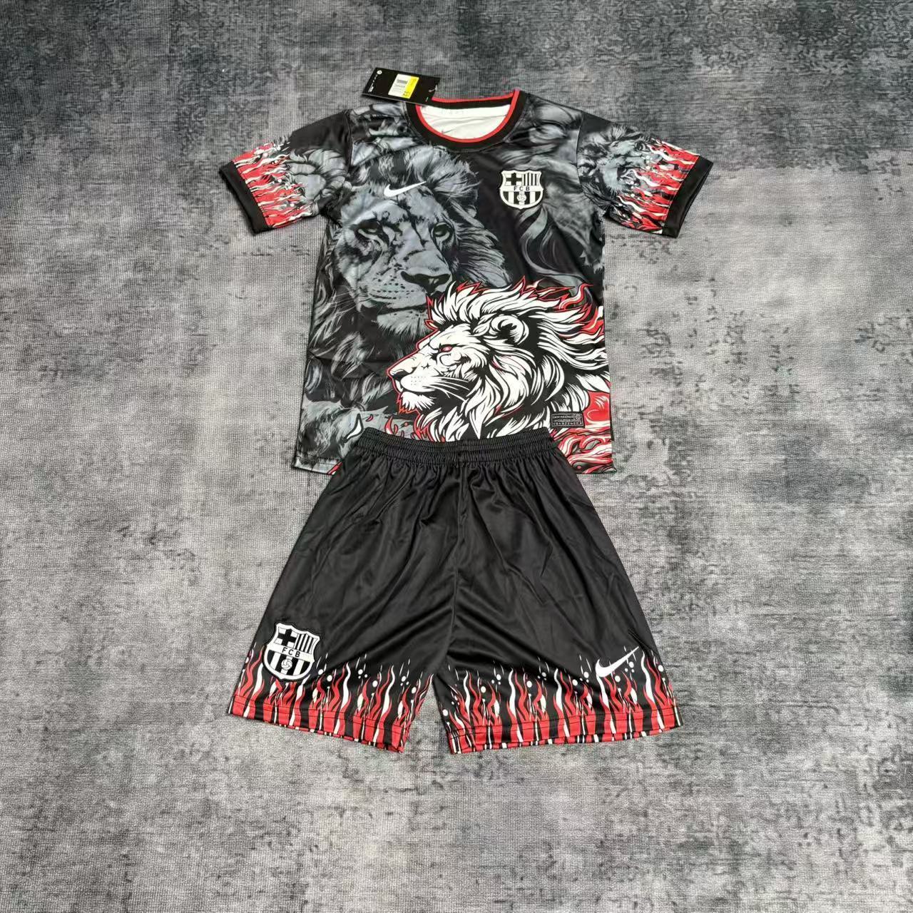 Kit Infantil Barcelona Edição Especial 25/26 - Cinza