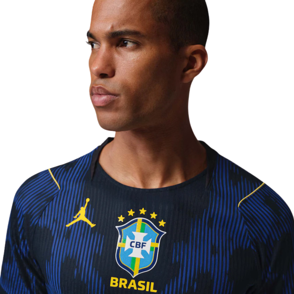 Brasil Away 26/27 Jogador Jordan Masculina - Azul