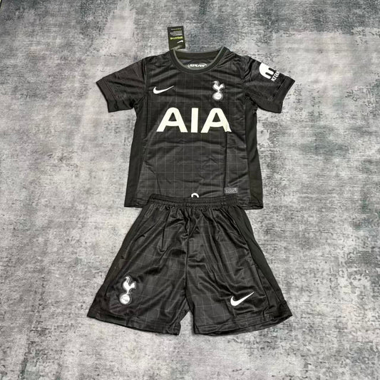 Kit Infantil Tottenham Away 25/26 - Preto