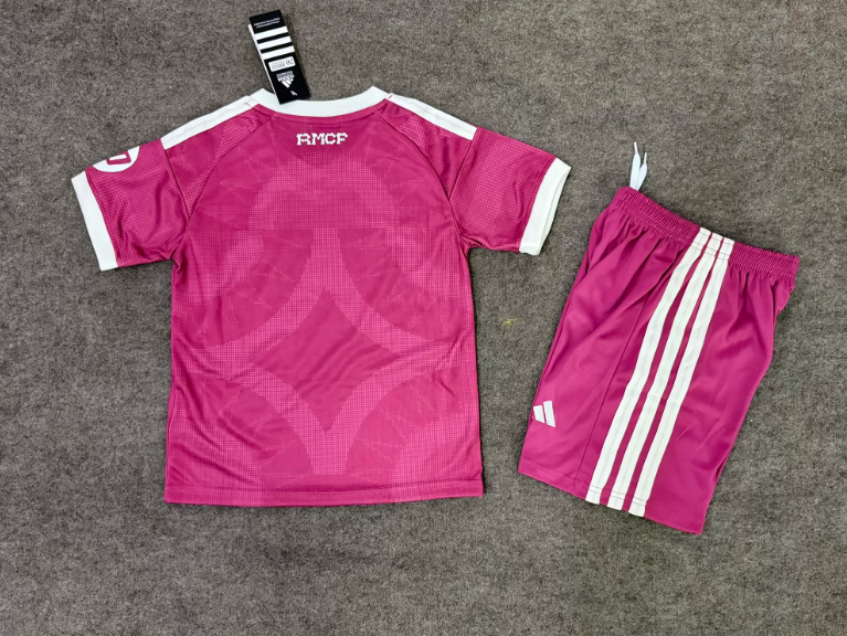 Kit Infantil Real Madrid Away 26/27 - Rosa