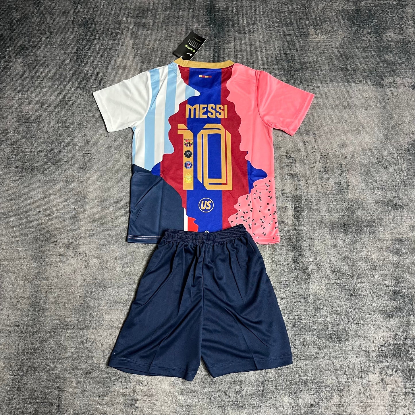 Kit Infantil Edição MESSI Carreira 25/26  - Colorido