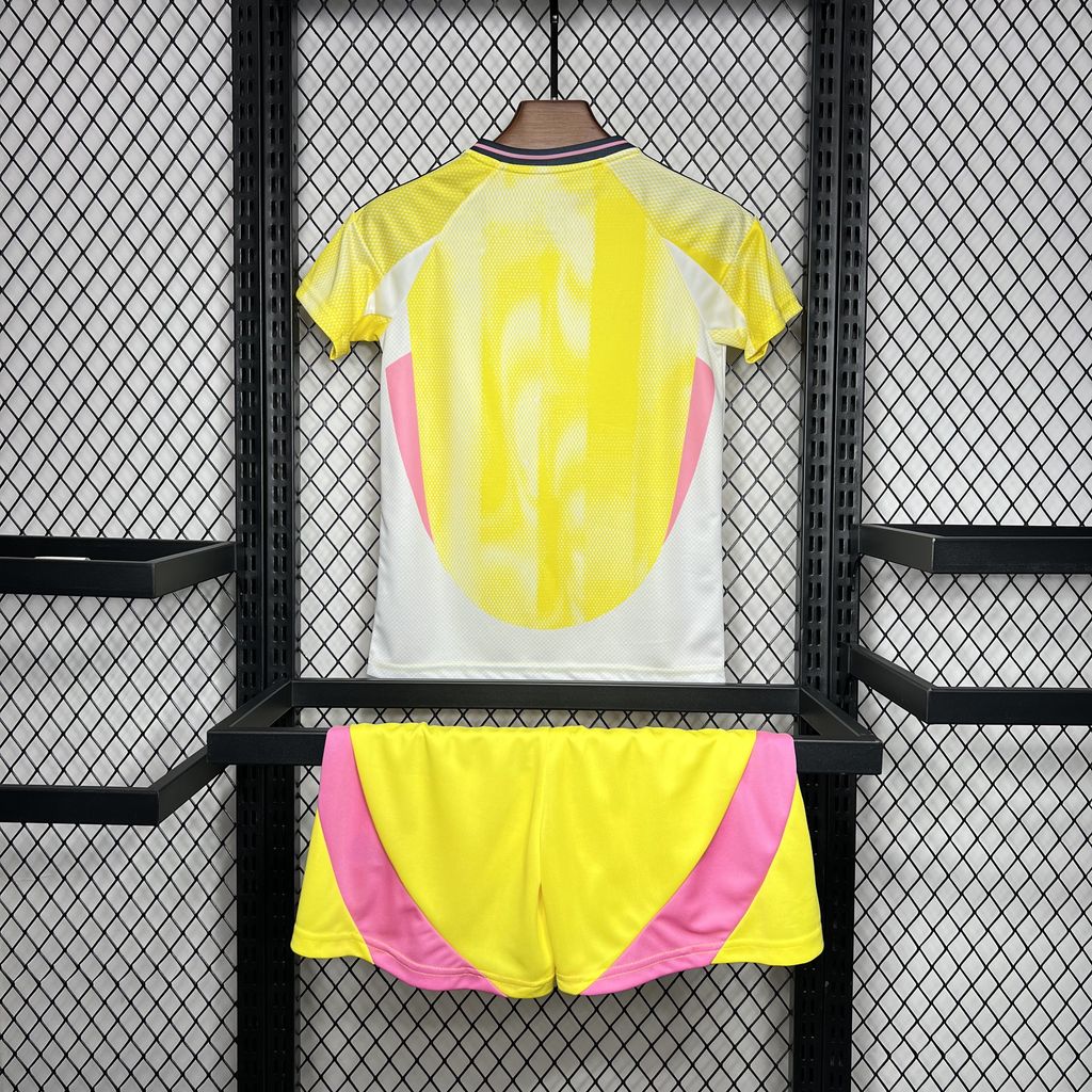 Kit Infantil Juventus Away 24/25 . - Amarela