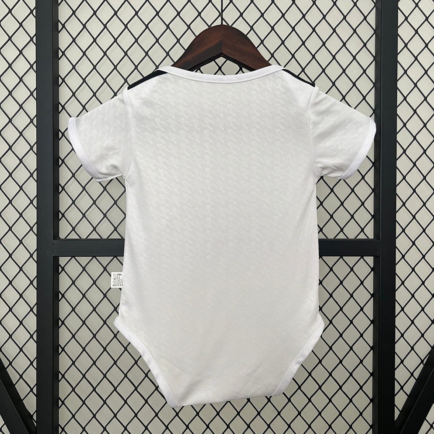 Body Bebê Infantil Real Madrid Home 24/25  - Branco