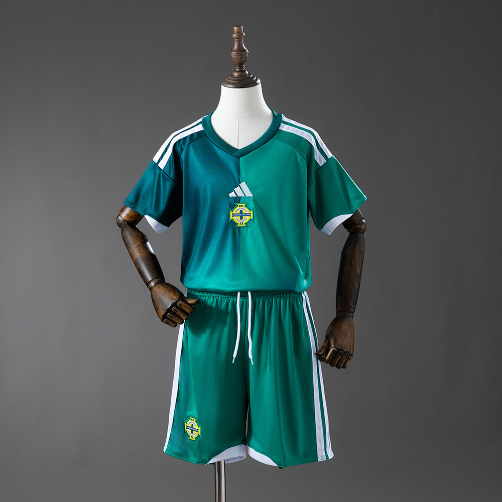 Kit Infantil Irlanda do Norte Home 26/27 - Verde