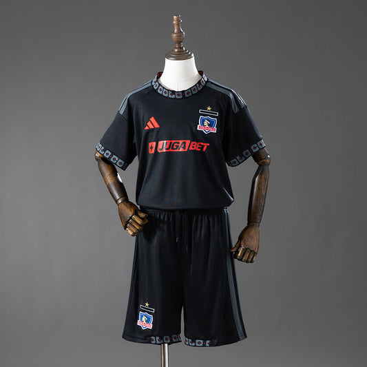 Kit Infantil Colo Colo Away 26/27 - Preta