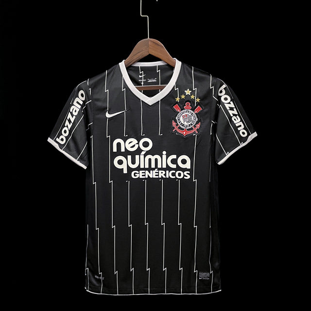 Corinthians Retrô Away 2011 Masculina Nike - Preta