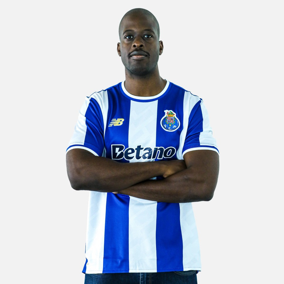 Porto Home 25/26 Torcedor New Balance - Azul e Branco