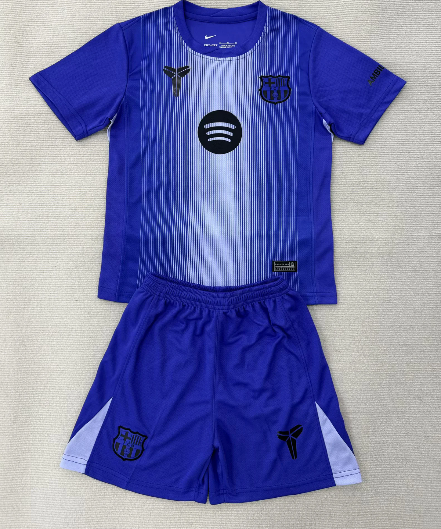 Kit Infantil Barcelona Goleiro 25/26 -  Azul