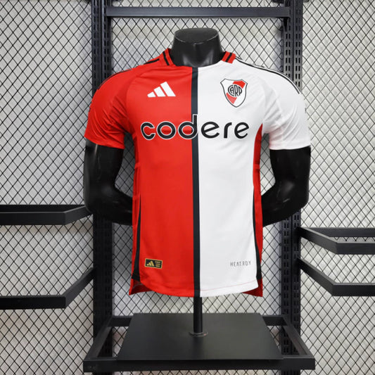 River Plate Third 25/26 Jogador Masculino Adidas - Vermelho e Branco