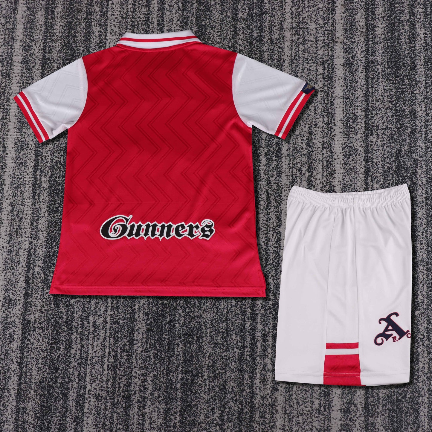 Kit Infantil Arsenal Home Retrô 96/97 - Vermelho